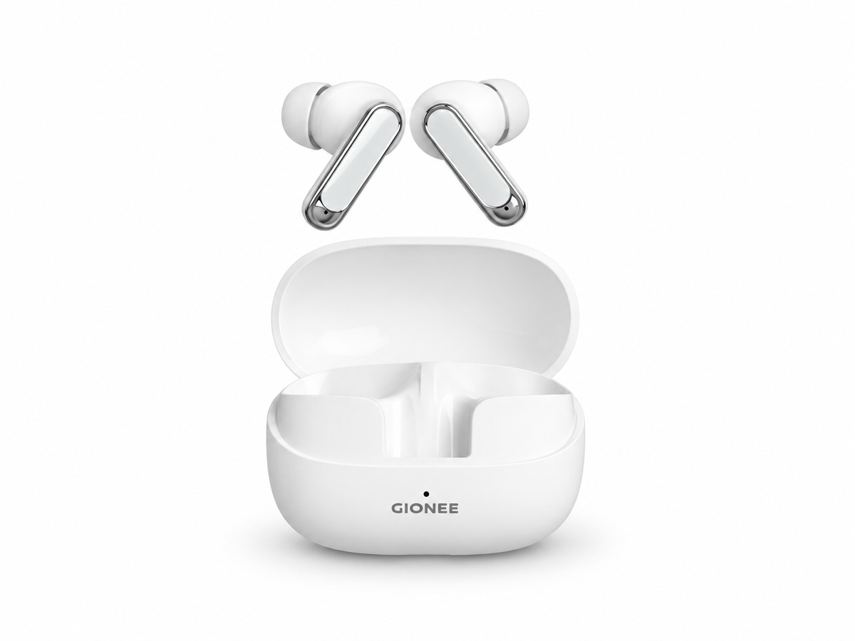 Gionee True Wireless Bluetooth 5.4 Earbuds with Charging Case