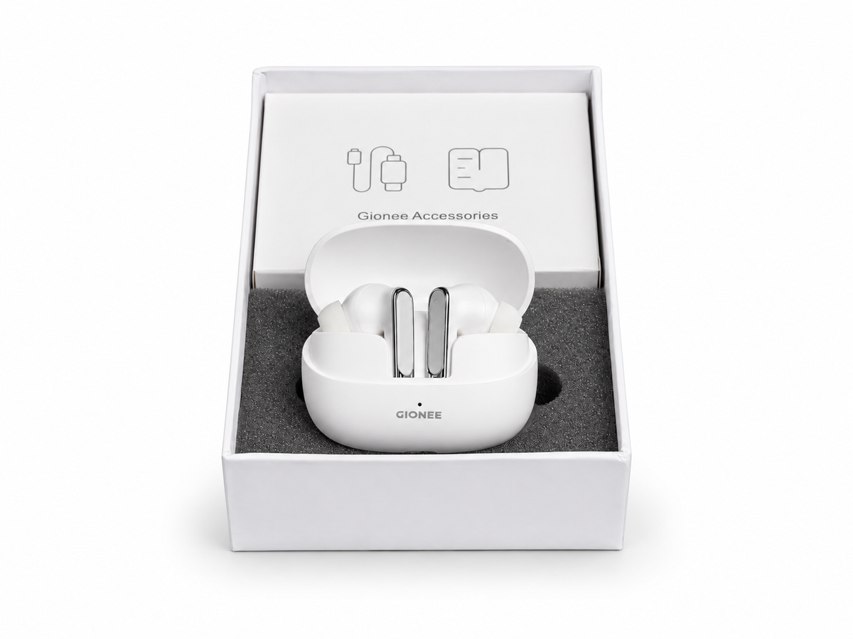 Gionee True Wireless Bluetooth 5.4 Earbuds with Charging Case