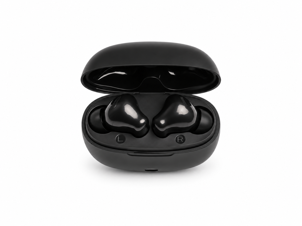 DENVOR NovaBuds Pro in open case