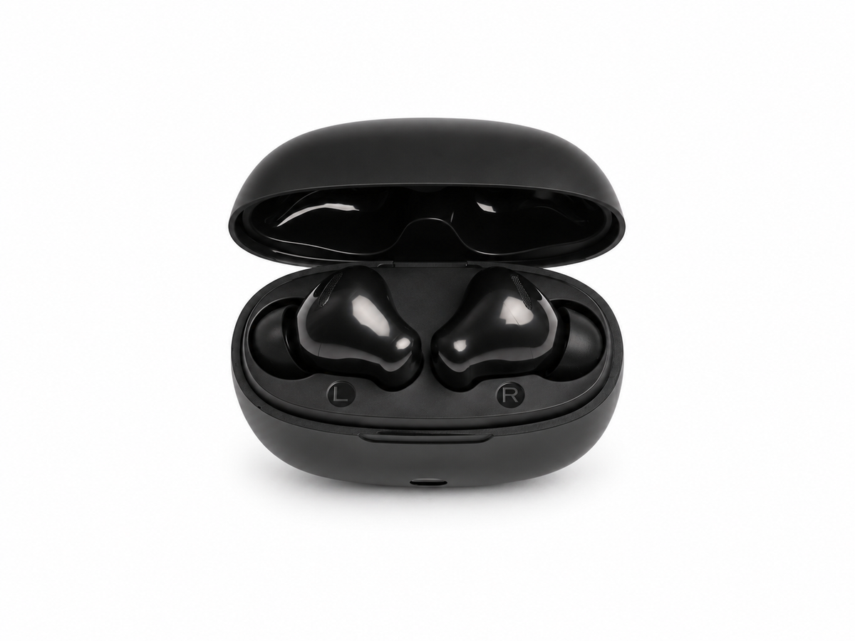 DENVOR NovaBuds Pro in open case