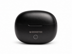 DENVOR NovaBuds Pro earbuds with case side view